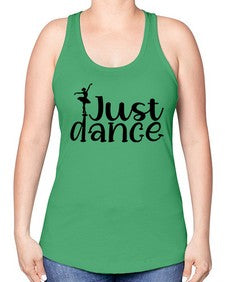 Jus dance 148# - ballet -Racerback Tank