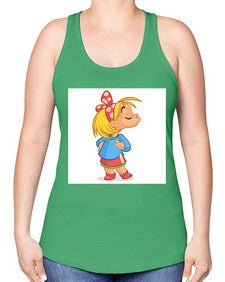 Kid 152# - cartoon general -Racerback Tank