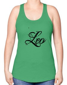 Leo 287# - leo -Racerback Tank