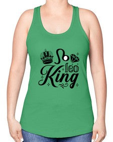 Leo king 290# - leo -Racerback Tank