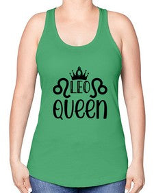 Leo queen 292# - leo -Racerback Tank