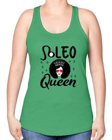 Leo queen 294# - leo -Racerback Tank