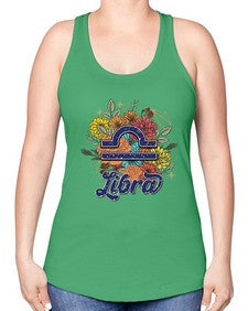 Libra 128# - libra -Racerback Tank