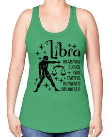 Libra 315# - libra -Racerback Tank