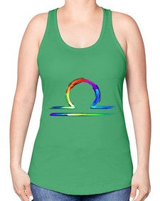 Libra 321# - libra -Racerback Tank