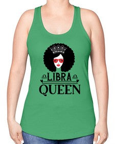 Libra queen 330# - libra -Racerback Tank