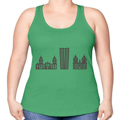 Lima 1137# - cities -Racerback Tank