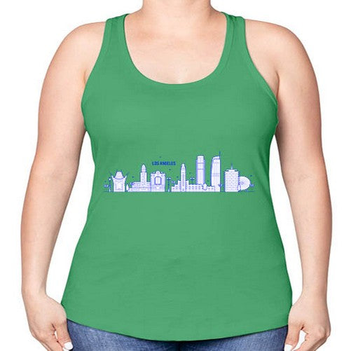 Los Angeles 1163# - cities -Racerback Tank