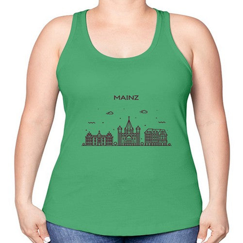 Mainz 1213# - cities -Racerback Tank