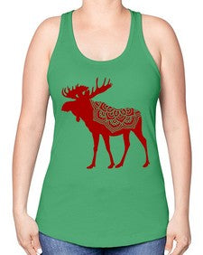 MooseMandala 940# - mandala -Racerback Tank