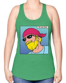 No Way Back 955# - art pop art -Racerback Tank