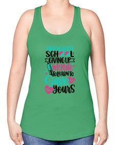 Nursing School Giving Style Style 1276# - nurse -Racerback Tank
