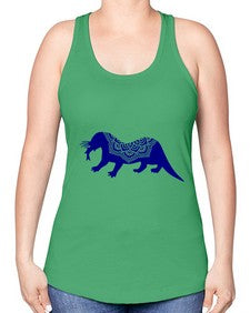 OtterMandala 973# - mandala -Racerback Tank