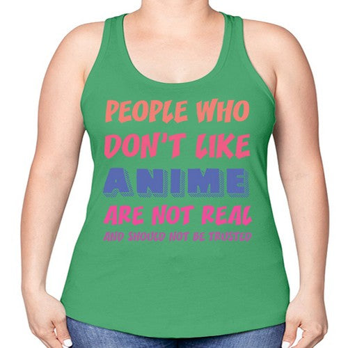 People Who Dont Like Anime Anime 274# - anime -Racerback Tank