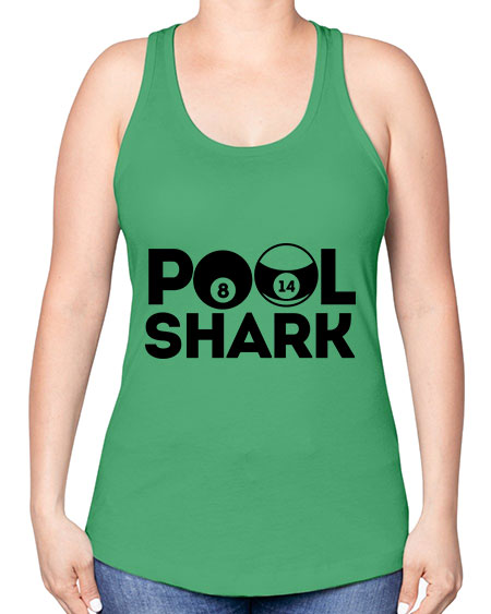 Pool shark 566# - billards -Racerback Tank