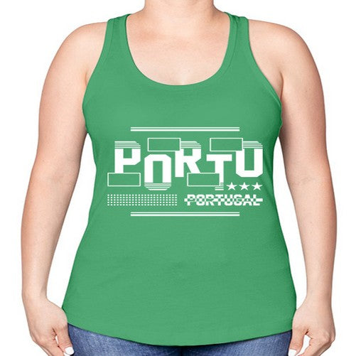 Porto 1683# - cities -Racerback Tank