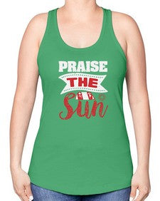 Praise the sun 41# - video games -Racerback Tank