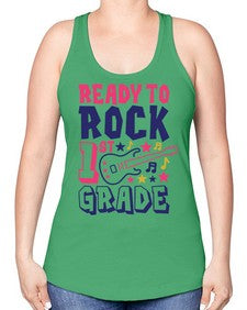 Ready To Rock first 730# - first grade -Racerback Tank
