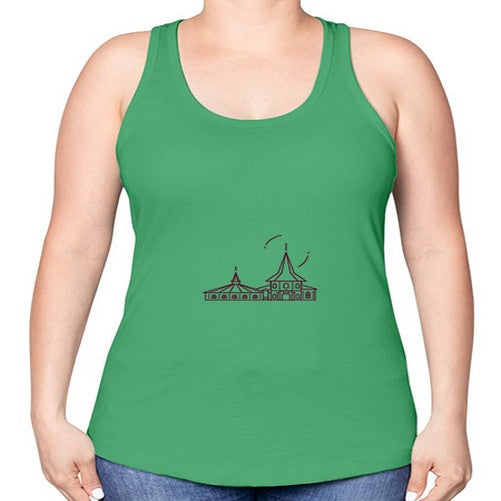 Rovaniemi 1756# - cities -Racerback Tank