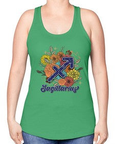 Sagittarius 130# - sagittarius -Racerback Tank