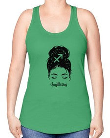 Sagittarius Woman - sagittarius -Racerback Tank