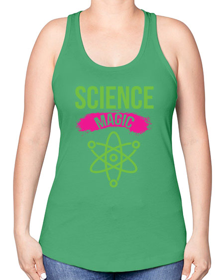 Science Magic 69# - general science -Racerback Tank