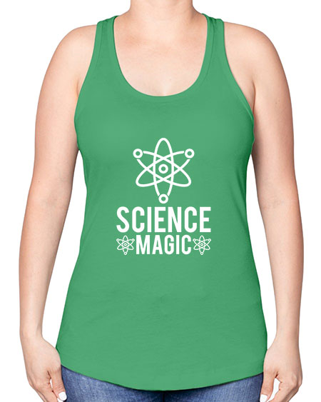 Science Magic 70# - general science -Racerback Tank