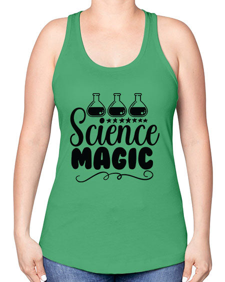 Science Magic 73# - general science -Racerback Tank