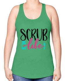 Scrub Life Style Style 1383# - nurse -Racerback Tank