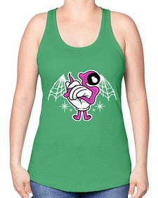 Spy killer 233# - cartoon general -Racerback Tank