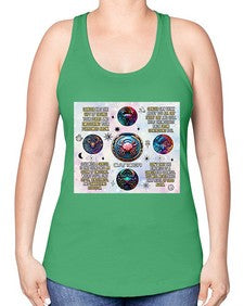 Straight Cancer 470# - cancer -Racerback Tank