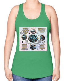 Straight Saggitarius 476# - sagittarius -Racerback Tank