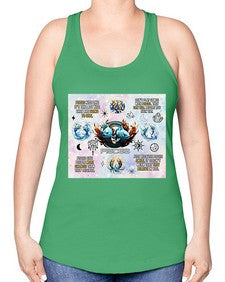 Straight pisces 475# - pisces -Racerback Tank