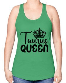 Taurus queen 504# - taurus -Racerback Tank