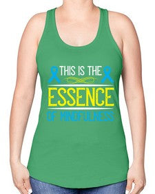 This is the essence of mindfulness Style 13# - Self awareness -Racerback Tank