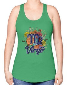 Virgo 133# - virgo -Racerback Tank