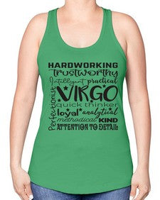 Virgo 574# - virgo -Racerback Tank