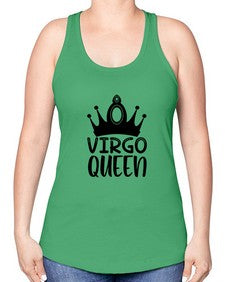 Virgo queen 539# - virgo -Racerback Tank