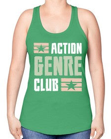 action genre club 59# - video games -Racerback Tank