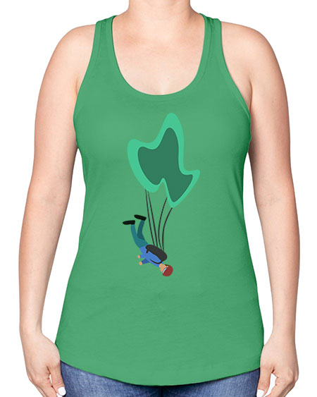 all in one 12# - parachute -Racerback Tank