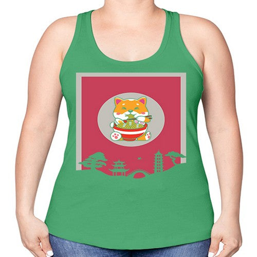 anime art 203# - anime -Racerback Tank