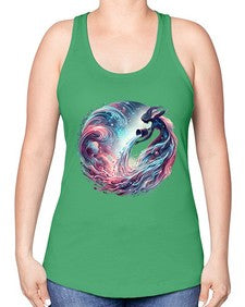aquarius 91# - aquarius -Racerback Tank