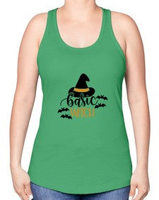 basic witch 49# - witch -Racerback Tank