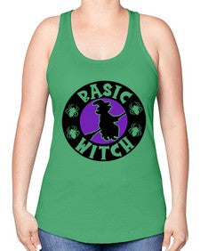 basic witch 51# - witch -Racerback Tank