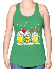 beer hunting 647# - beer -Racerback Tank