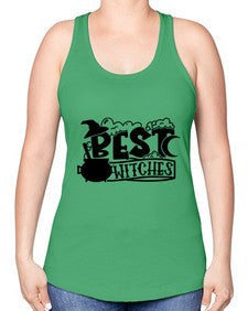 best witches 48# - witch -Racerback Tank