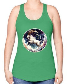 capricorn 211# - capricorn -Racerback Tank