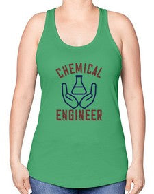 chemical engineer Style 86# - engineer -Racerback Tank