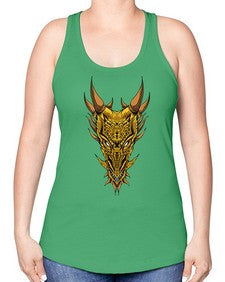 dragon 172# - dragon -Racerback Tank