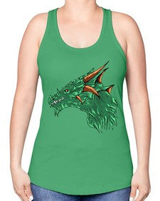 dragon 180# - dragon -Racerback Tank